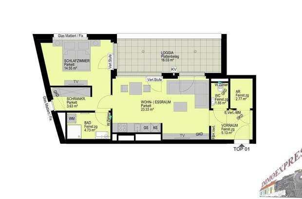 Terrassenwohnung kaufen in 1140 Wien (Bild 1)