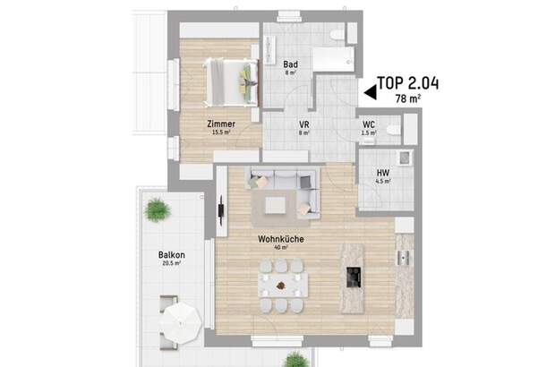 Wohnung kaufen in 1220 Wien (Bild 3)