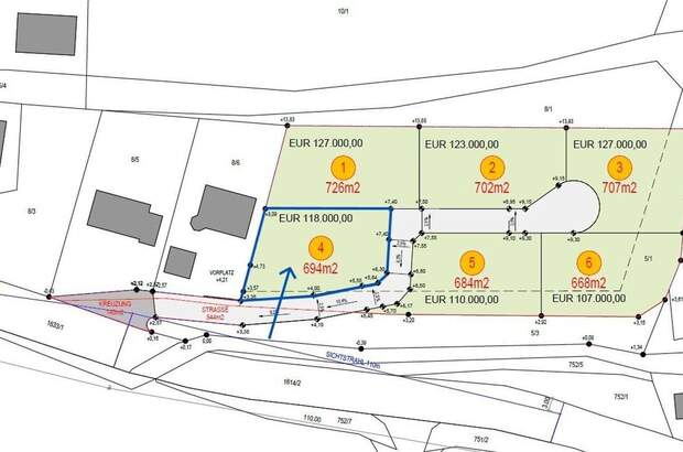 Grundstück kaufen in 4542 Nußbach