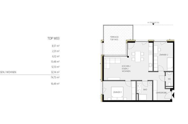 Wohnung kaufen in 6111 Volders (Bild 2)