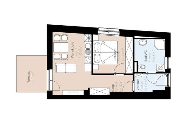 Terrassenwohnung mieten in 8461 Ehrenhausen
