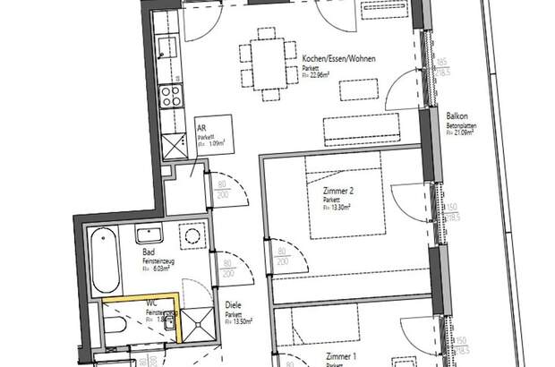 Wohnung mieten in 8020 Graz (Bild 1)
