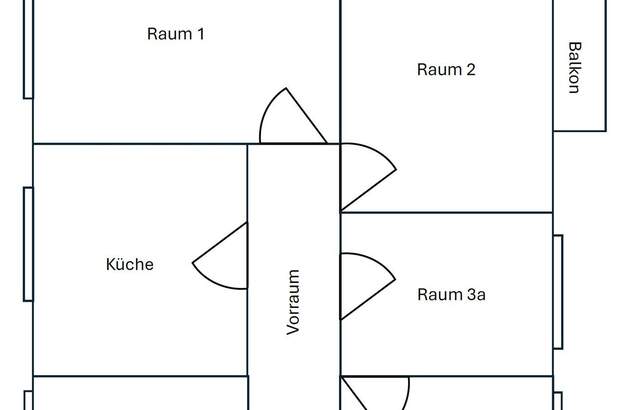 Altbauwohnung mit Balkon mieten in 8010 Graz (Bild 2)