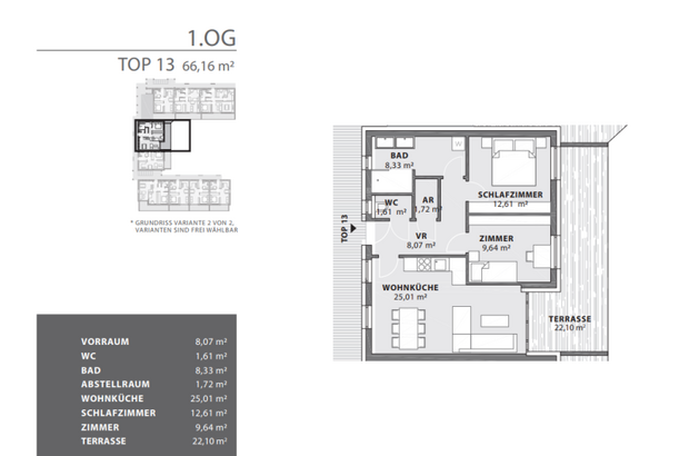Terrassenwohnung kaufen in 8280 Fürstenfeld (Bild 3)