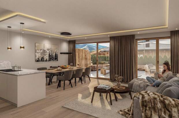 Terrassenwohnung kaufen in 6365 Kirchberg (Bild 5)