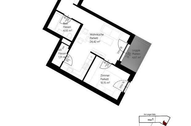 Terrassenwohnung mieten in 1220 Wien