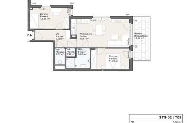 Terrassenwohnung kaufen in 1210 Wien (Bild 3)
