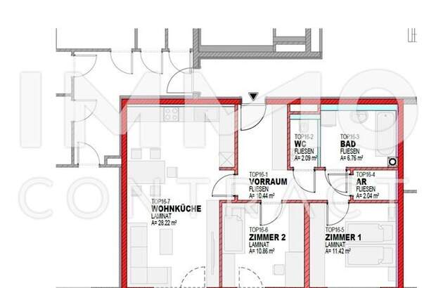 Terrassenwohnung mieten in 2700 Wr. Neustadt (Bild 1)