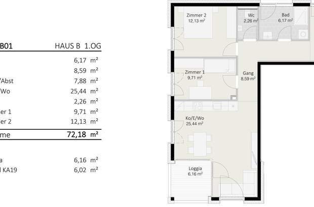 Wohnung mit Balkon kaufen in 6112 Wattens (Bild 3)