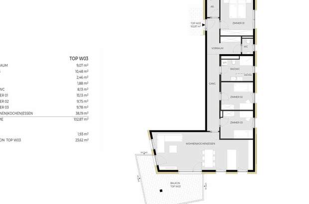 Wohnung mit Balkon kaufen in 6112 Wattens (Bild 2)