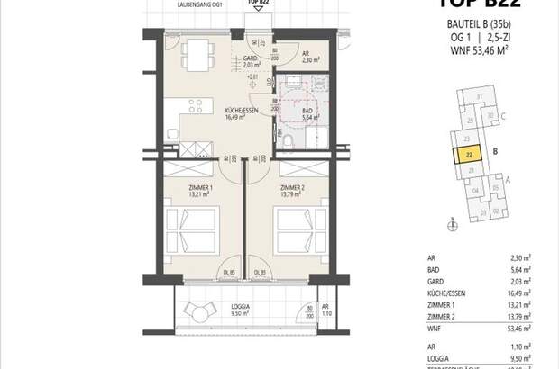 Eigentumswohnung in 6020 Innsbruck (Bild 2)