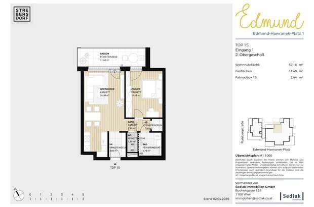 Terrassenwohnung kaufen in 1210 Wien (Bild 3)