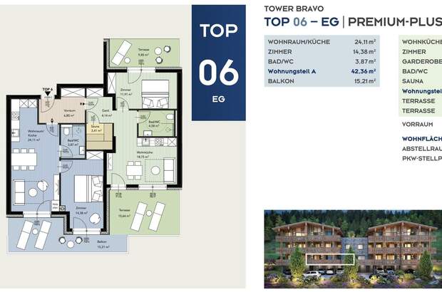 Terrassenwohnung kaufen in 8970 Schladming (Bild 3)