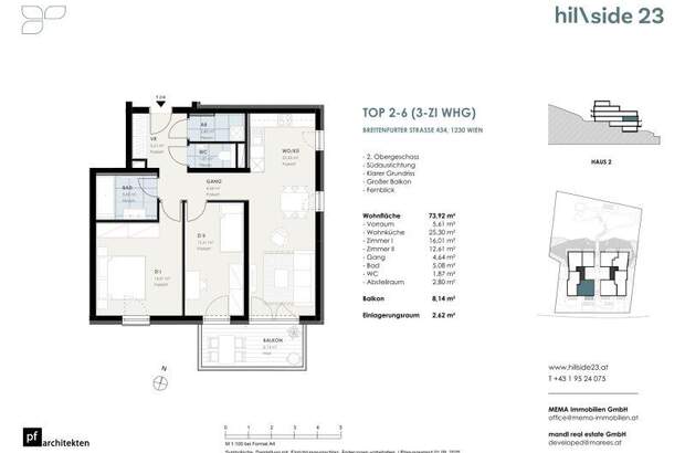 Terrassenwohnung kaufen in 1230 Wien (Bild 1)