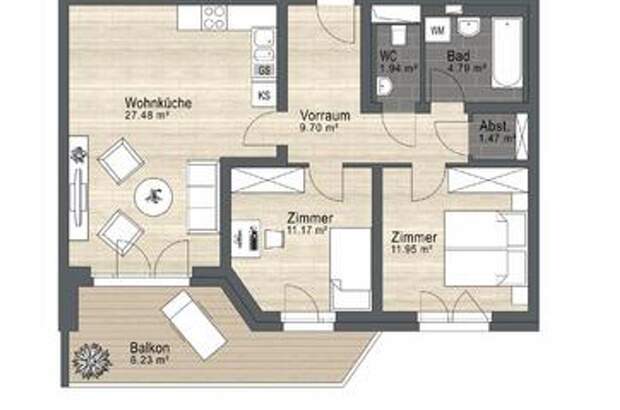 Wohnung mieten in 1230 Wien (Bild 5)