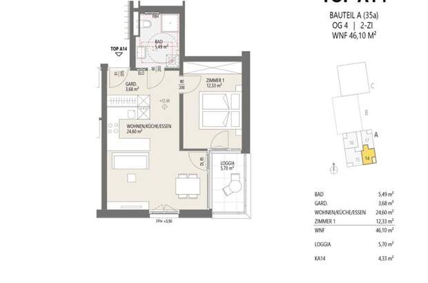 Wohnung mit Balkon kaufen in 6020 Innsbruck (Bild 5)