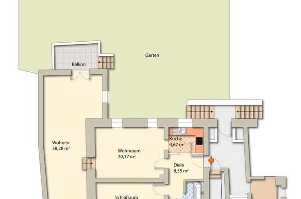 Altbauwohnung kaufen (Bild 1)