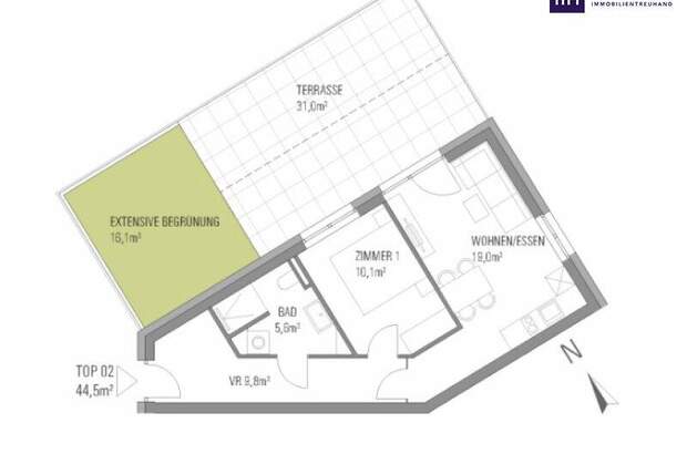 Terrassenwohnung kaufen in 8020 Graz (Bild 5)