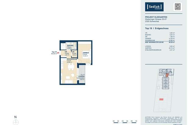 Eigentumswohnung in 2320 Kledering (Bild 3)