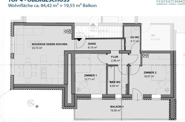 Wohnung mit Balkon kaufen in 6591 Grins (Bild 5)