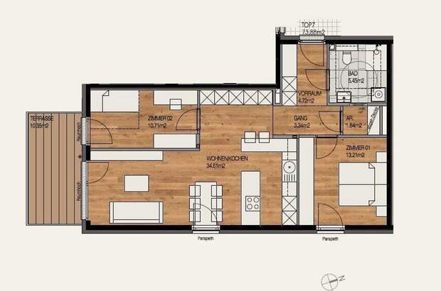 Eigentumswohnung in 6161 Natters (Bild 4)