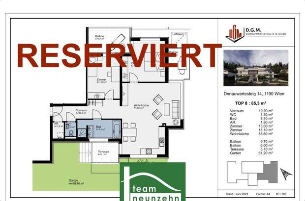 Terrassenwohnung kaufen in 1190 Wien (Bild 1)