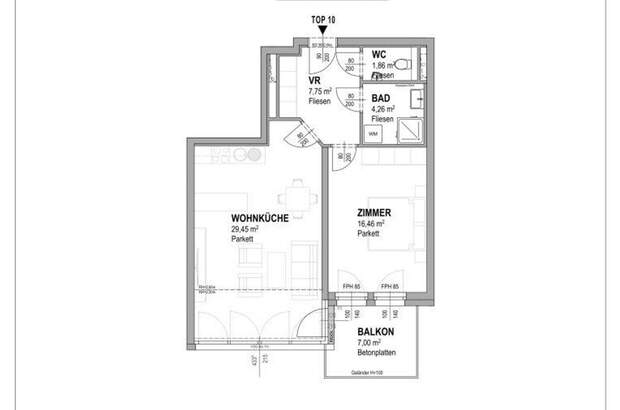 Wohnung mit Balkon kaufen in 1210 Wien (Bild 5)