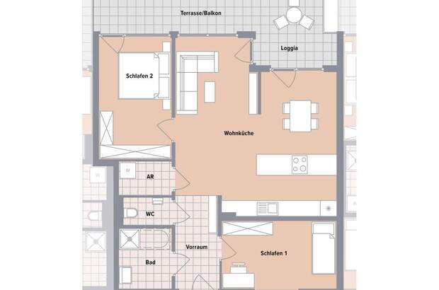 Wohnung mit Balkon kaufen in 8055 Graz (Bild 4)