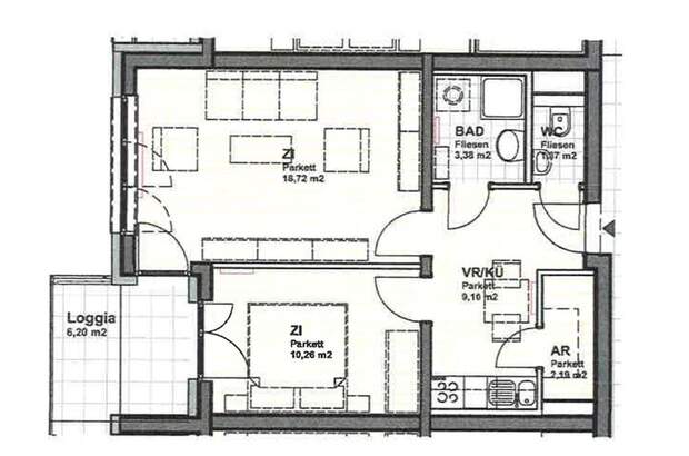 Wohnung mit Balkon mieten in 9020 Klagenfurt (Bild 5)