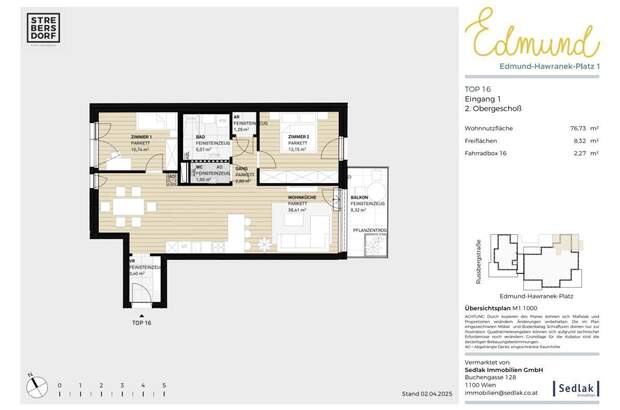 Terrassenwohnung kaufen in 1210 Wien (Bild 3)