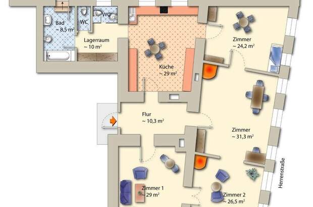 Wohnung mieten in 4020 Linz (Bild 3)