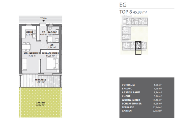 Terrassenwohnung kaufen in 8280 Fürstenfeld (Bild 3)
