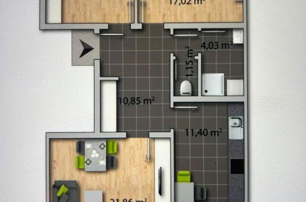 Terrassenwohnung kaufen in 6020 Innsbruck (Bild 2)
