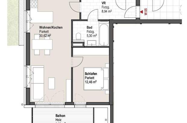 Wohnung mit Balkon kaufen in 5721 Piesendorf (Bild 4)