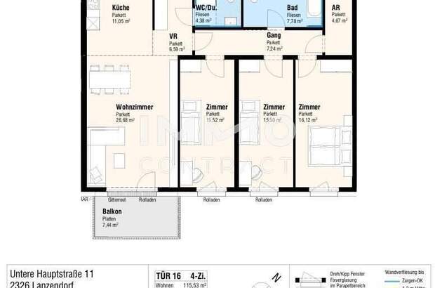 Eigentumswohnung in 2326 Lanzendorf