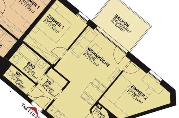 Terrassenwohnung kaufen in 1210 Wien (Bild 1)