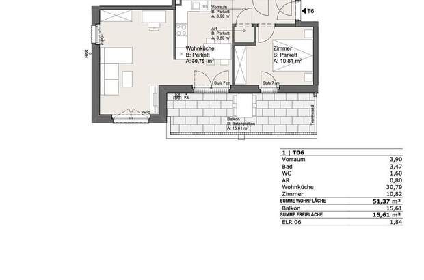 Terrassenwohnung kaufen in 1220 Wien (Bild 2)