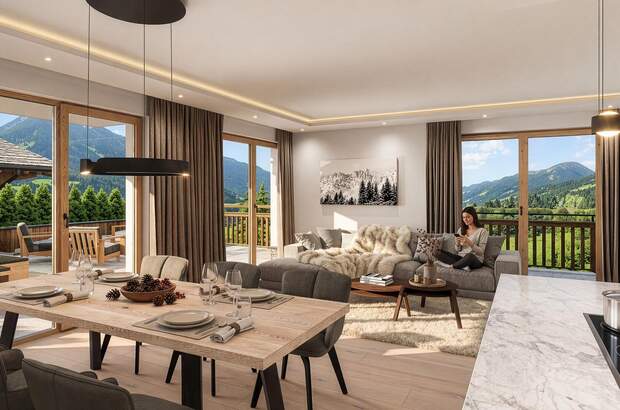 Terrassenwohnung kaufen in 6365 Kirchberg (Bild 3)