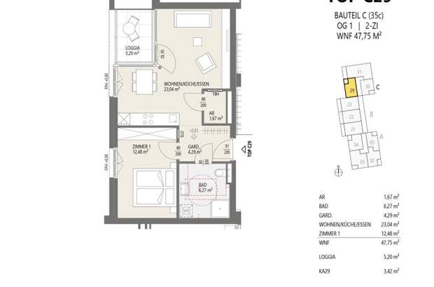 Wohnung mit Balkon kaufen in 6020 Innsbruck (Bild 5)