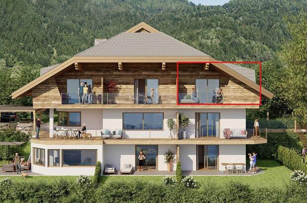 Terrassenwohnung kaufen in 9872 Millstatt (Bild 2)