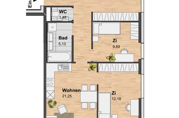 Wohnung mieten in 8020 Graz (Bild 2)