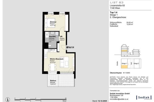 Terrassenwohnung kaufen in 1140 Wien (Bild 3)