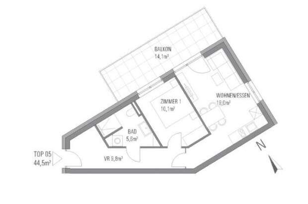 Terrassenwohnung kaufen in 8020 Graz (Bild 5)