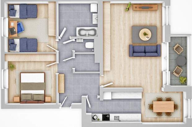 Wohnung mieten in 7410 Loipersdorf (Bild 1)