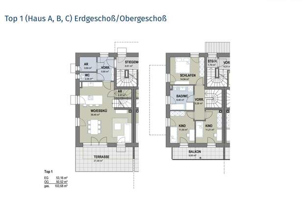 Wohnung mit Balkon kaufen in 4822 Bad Goisern (Bild 5)