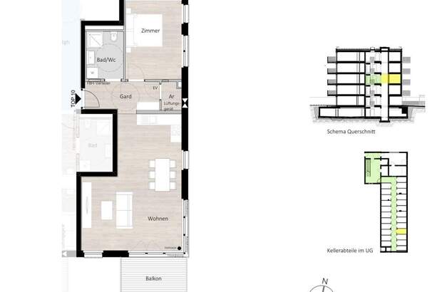 Wohnung mit Balkon kaufen in 6020 Innsbruck (Bild 5)