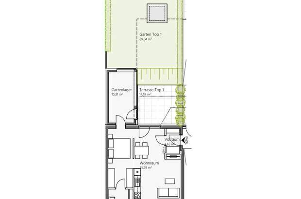 Terrassenwohnung kaufen in 1230 Wien (Bild 1)