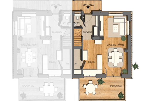 Terrassenwohnung kaufen in 9601 Arnoldstein (Bild 5)
