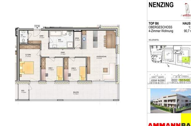 Wohnung mit Balkon kaufen in 6710 Nenzing (Bild 5)