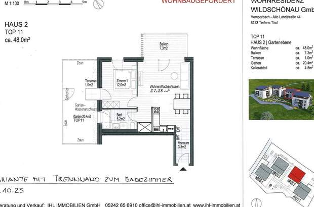 Wohnung mit Balkon kaufen in 6311 Oberau (Bild 5)